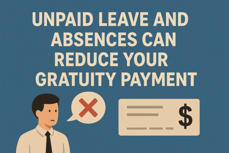 How Unpaid Leave and Absences Can Reduce Your Gratuity Payment in UAE 5 How Unpaid Leave and Absences Can Reduce Your Gratuity Payment in UAE