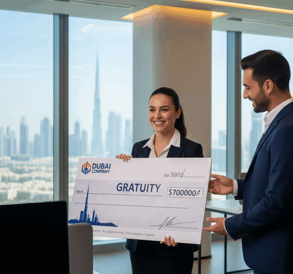 Live Gratuity Calculator UAE - MOHRE Updated 2025 3 Gemini Generated Image new2